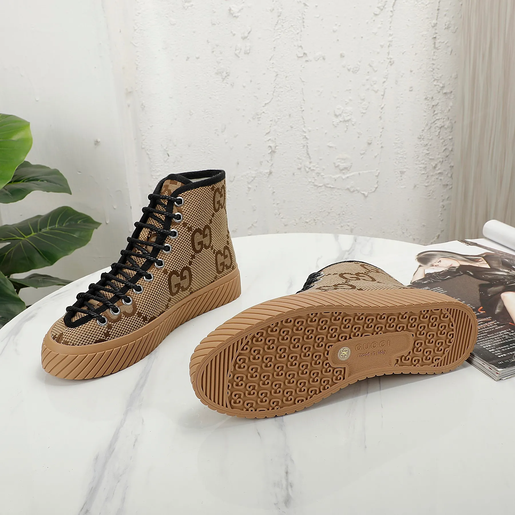 👟👟Ex-factory price 440👟👟 Men's size +10 GUCCI, couple style, other colors also available, you can also place an order with pictures